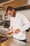 veste de cuisine écoresponsable et respirante manches longues unisexe