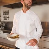 veste de cuisine écoresponsable et respirante manches longues unisexe