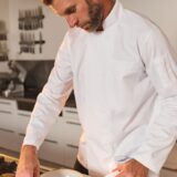 veste de cuisine écoresponsable et respirante manches longues unisexe