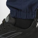 pantalon cargo unisexe avec bas élastiqué et bande réfléchissante