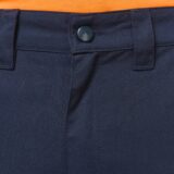 pantalon cargo unisexe avec bas élastiqué et bande réfléchissante