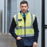 bodywarmer rembourré haute visibilité
