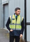 bodywarmer rembourré haute visibilité