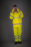 veste de pluie respirante hi vis soft flex