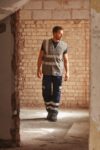 gilet haute visibilité à maille ajourée recyclée