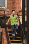 gilet haute visibilité à maille ajourée recyclée