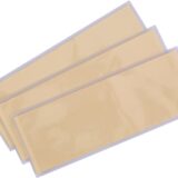 poches d'identité thermocollantes (1 unité = pack de 50)