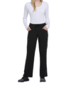 pantalon à taille mi haute avec cordon de serrage pour femme