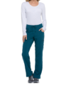 pantalon à taille mi haute avec cordon de serrage pour femme