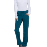 pantalon à taille mi haute avec cordon de serrage pour femme
