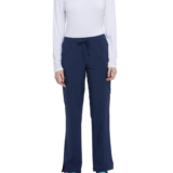 pantalon à taille mi haute avec cordon de serrage pour femme