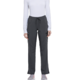 pantalon à taille mi haute avec cordon de serrage pour femme