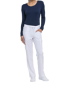 pantalon à taille mi haute avec cordon de serrage pour femme