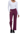 pantalon à taille mi haute avec cordon de serrage pour femme