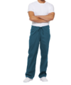 pantalon à cordon de serrage à taille standard unisexe