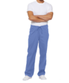 pantalon à cordon de serrage à taille standard unisexe