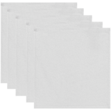 serviettes d'invité 30 x 30 cm lot de 5 serviettes